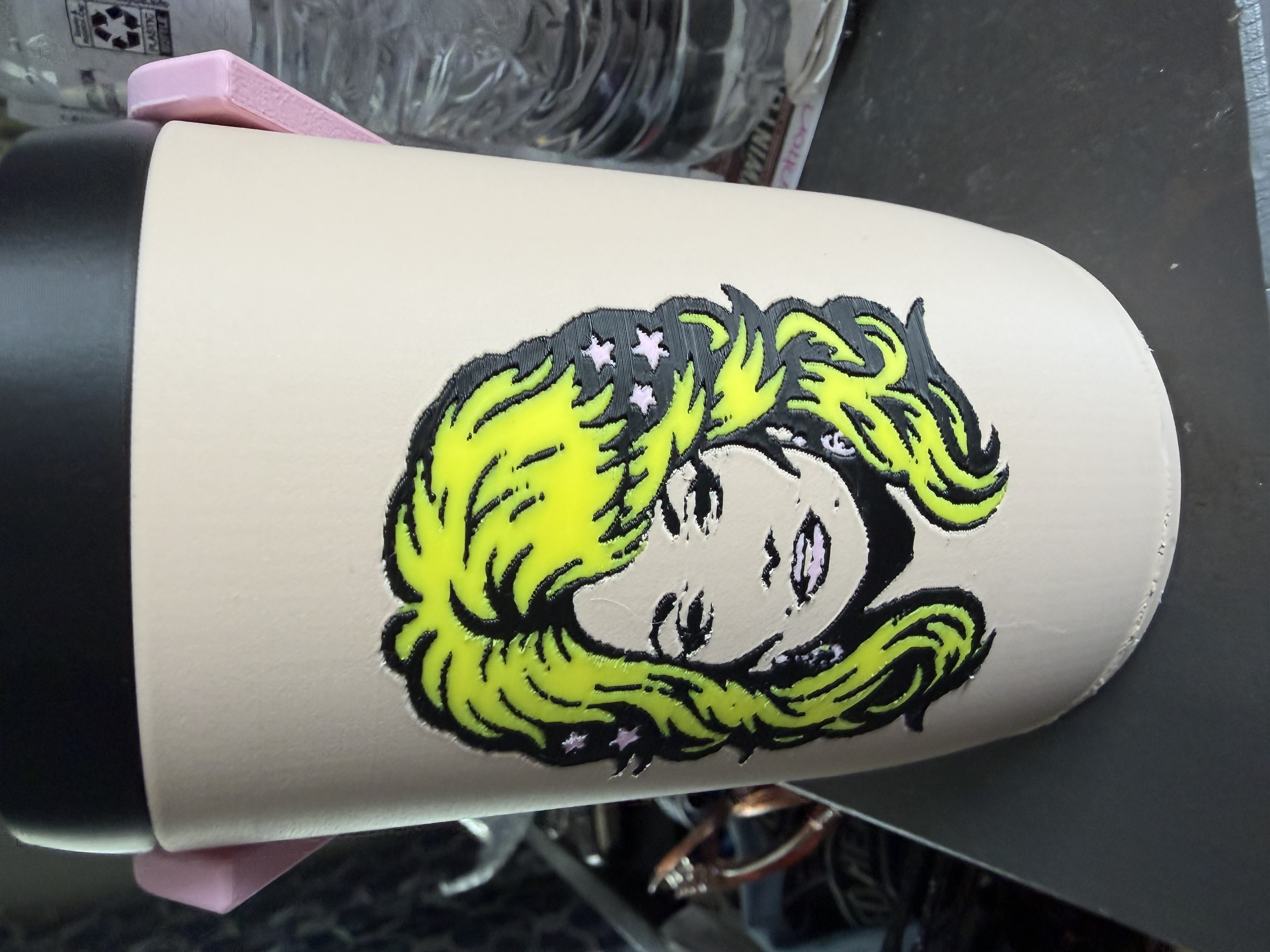Dolly can Koozie