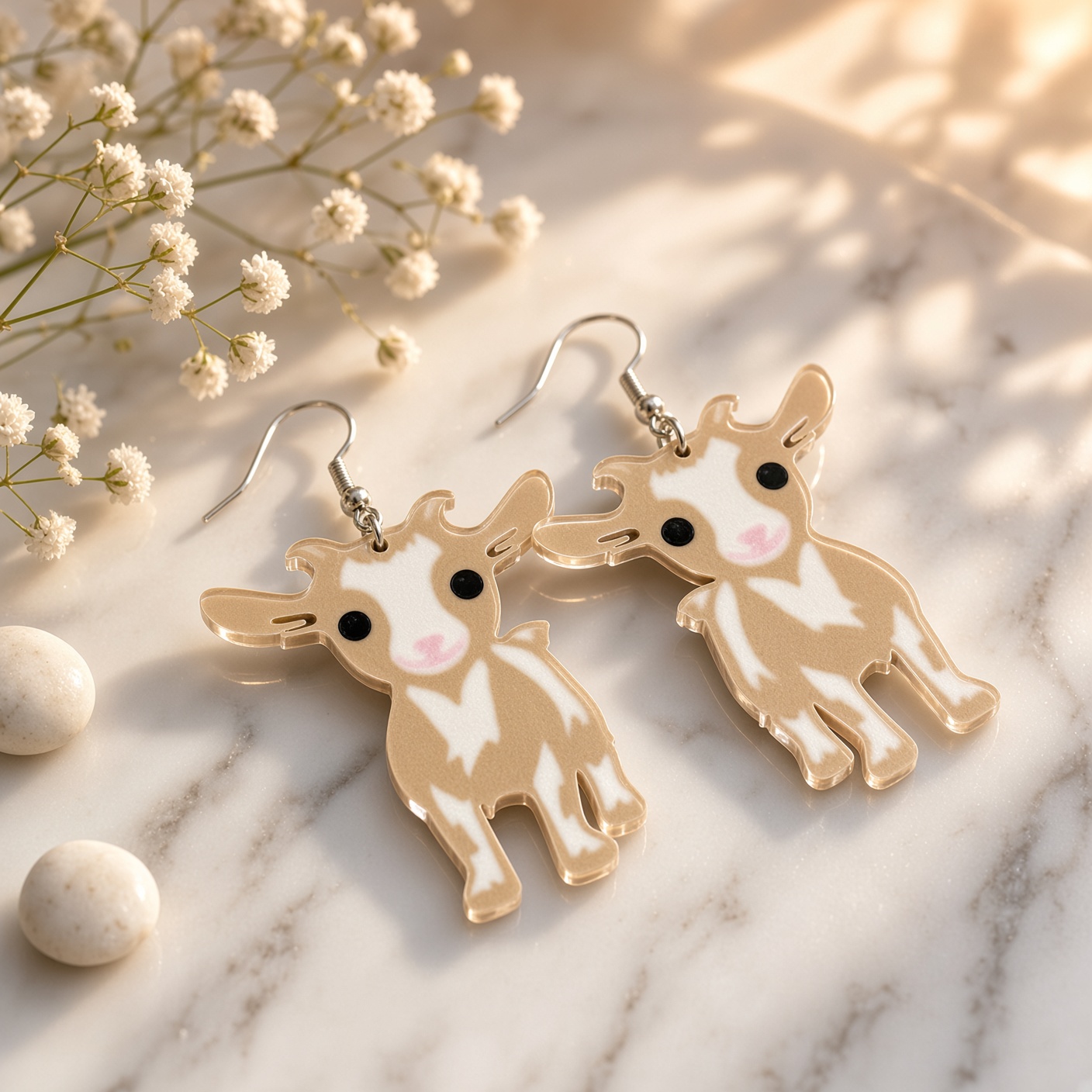 Goat Earrings